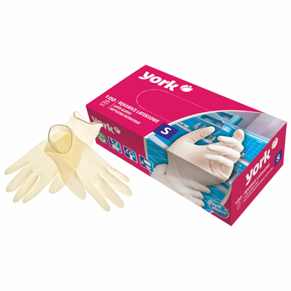 Picture of Cimdi Lateksa ar pūderi 100gb S York