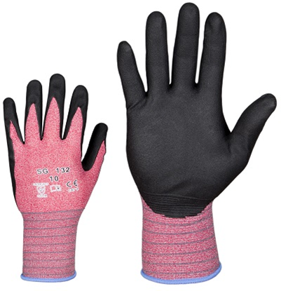 Attēls no Cimdi plāna neilona ar nitrila pārkl.  8.izm