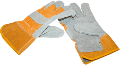 Attēls no Cimdi zamšādas ar pus oderi un pastipr.manž.