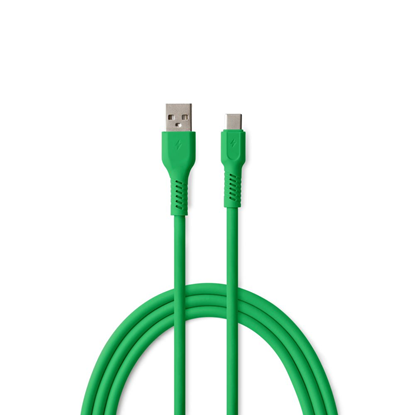 Attēls no COLORUM cable USB-A - USB-C 1,8m 3A CK60-AC-04 xGr