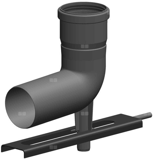 Picture of Concept Kolano krótkie z podpor i sztucerem gwintowanym (renowacyjne) fi 60 87st PP (zamiennie 75F9051234060)