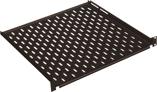 Picture of Conteg 19"-Geräteträger schwarz 1 HE, 435 x 350 mm, max. 15kg