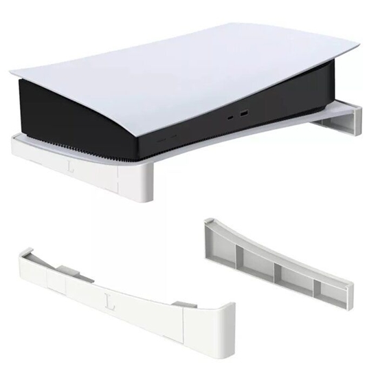 Изображение CP H1 Horizontal Play Station 5 Stand for protection and Air Flow Cooling White