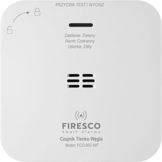 Picture of Czujnik czadu Firesco FCO-850 WF bateryjny Wifi Tuya