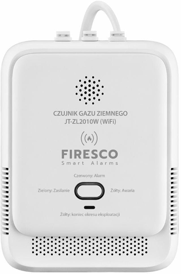 Picture of Czujnik gazu ziemnego Firesco JT-ZL2010W Wifi Tuya