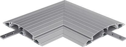 Picture of Dataflex Addit cable protector, corner-connection 482, silver