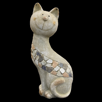 Picture of Dārza dekors Kaķis 11x23cm