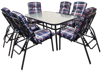 Picture of Dārza komplekts, galds ar 6 krēsliem