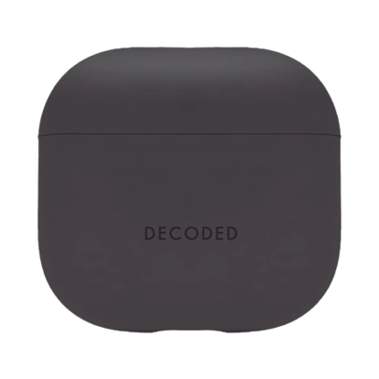 Attēls no Decoded Silicone Aircase for AirPods 4 - graphite