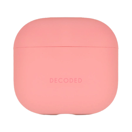 Изображение Decoded Silicone Aircase for AirPods 4 - Pink