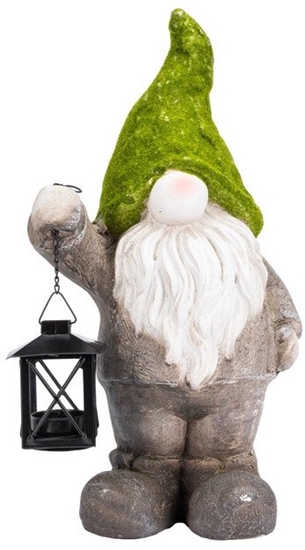 Изображение DKD Home Decor DECORATION GNOME WITH LIGHT 21X14X41.6