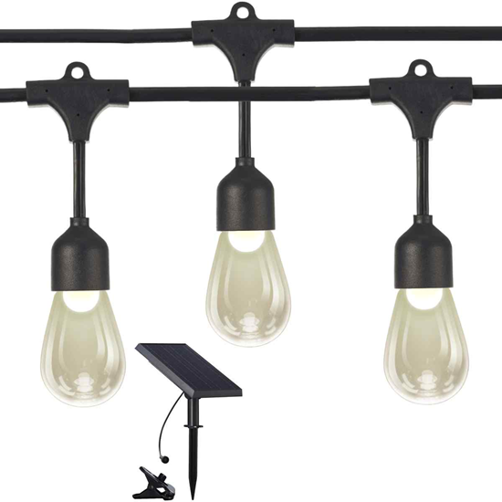 Picture of Dekor. lampu virtene solārā, G4x12, 0.5W, ar taime