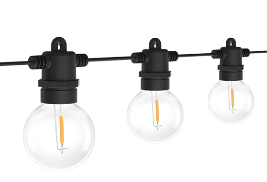 Picture of Dekoratīva lampu virtene, 10m gara, G40 E12x10gb, 