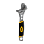 Attēls no Deli Tools Adjustable Wrench with Plastic Handler Deli Tools EDL30108, 8" (silver)