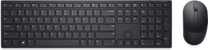 Picture of Dell KM5221W tastatūra Pele iekļauta Birojs RF Bezvadu QWERTZ Vācu Melns