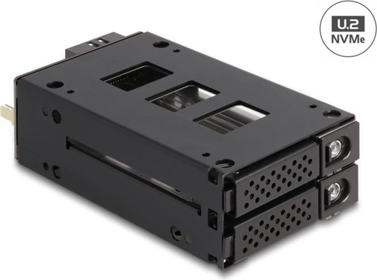 Picture of Delock Slim Bay Mobile Rack for 2 x 2.5″ U.2 NVMe SSD