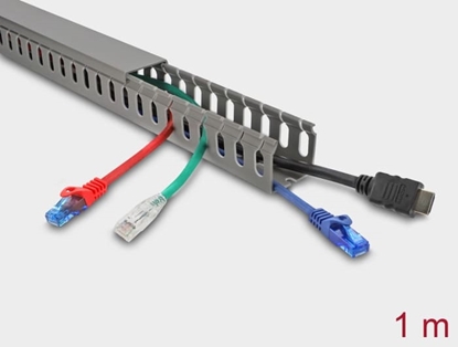 Attēls no Delock Wiring Duct 40 x 40 mm - length 1 m grey