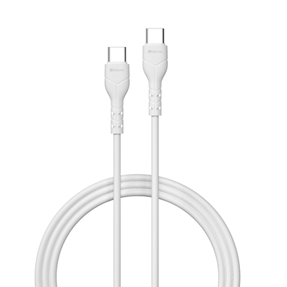 Attēls no Devia cable Kintone EC151 USB-C - USB-C 1,0 m 3A w
