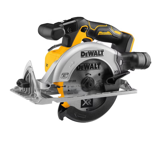 Изображение DEWALT | 18V XR Brushless 165 mm Circular Saw | DCS565N-XJ | 2400 W