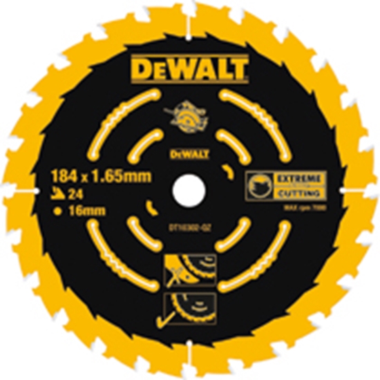 Изображение Dewalt Pia tarczowa do drewna 190x30mm 24z. - DT10304