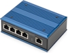 Изображение Digitus 4 Port Gigabit Network PoE Switch, Industrial, Unmanaged, 1 RJ45 Uplink