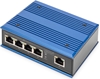 Изображение Digitus 4 port gigabit network switch, industrial, unmanaged, 1 RJ45 uplink