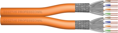 Изображение Digitus Cat.7 S/FTP installation cable, 500 m, duplex, B2ca-s1a,d0,a1