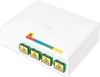 Изображение Digitus FTTH enclosure with 4 x SC SX couplers