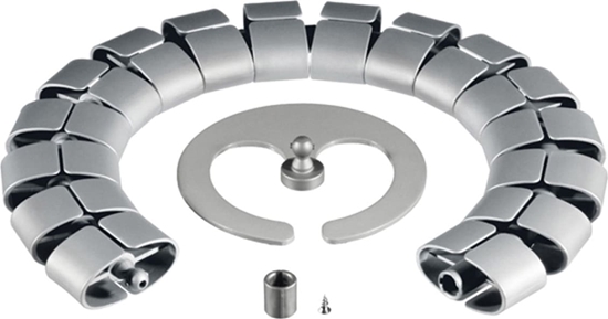 Picture of Divers Kabelschlange® Premium Set Silber 75cm