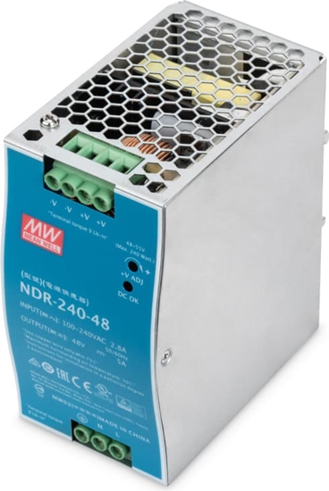 Изображение Diverse Industrial Power Supply 48V DC, 240W