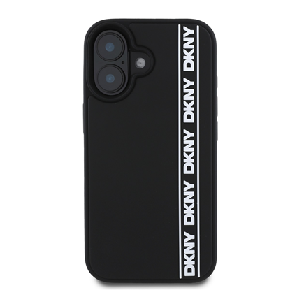 Изображение DKNY 3D Rubber Repeat Logo Line Case for iPhone 16