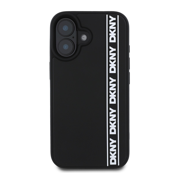 Изображение DKNY 3D Rubber Repeat Logo Line Case for iPhone 16