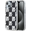 Изображение DKNY IML Checkered Mono Pattern case for iPhone 15