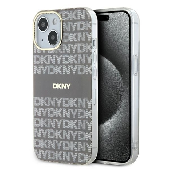 Изображение DKNY IML Mono & Stripe MagSafe case for iPhone