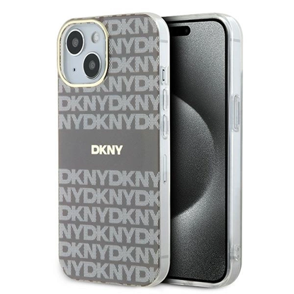 Изображение DKNY IML Mono & Stripe MagSafe case for iPhone