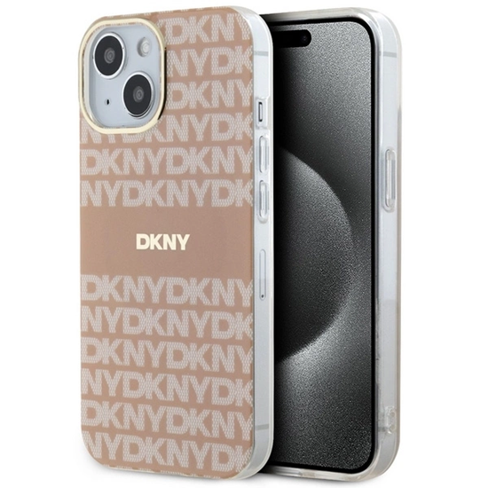 Изображение DKNY IML Mono & Stripe MagSafe Case for iPhone