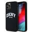 Изображение DKNY DKNY Liquid Silicone White Printed Logo MagSafe Case for iPhone 12/12 Pro - Black