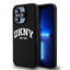 Attēls no DKNY DKNY Liquid Silicone White Printed Logo MagSafe iPhone 15 Pro Case - Black
