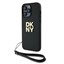 Attēls no DKNY DKNY Wrist Strap Stock Logo case for iPhone 14 Pro - black