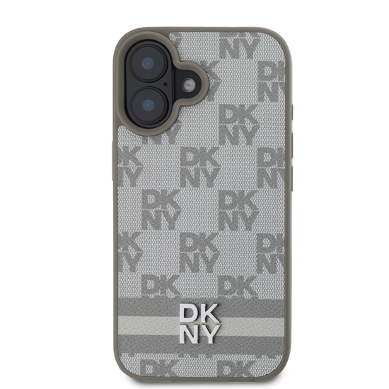 Picture of DKNY PU Leather Checkered Pattern and Stripe Case 