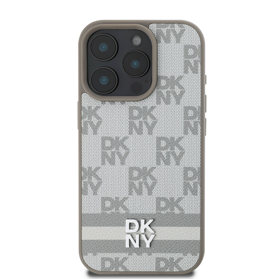 Picture of DKNY PU Leather Checkered Pattern and Stripe Case 