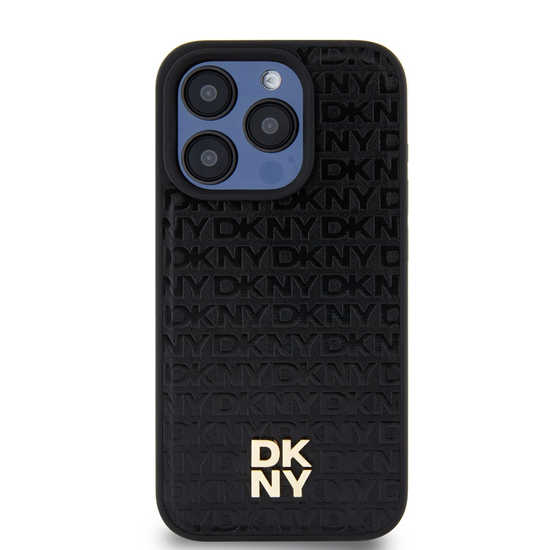 Picture of DKNY PU Leather Repeat Pattern Stack Logo MagSafe 