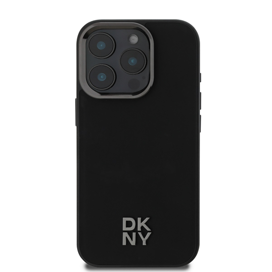 Picture of DKNY PU Leather Stack Logo Magsafe Case for iPhone
