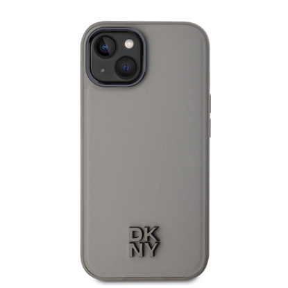 Attēls no DKNY PU Leather Stack Logo Magsafe Case for iPhone
