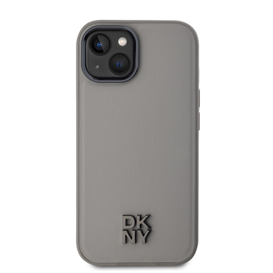 Picture of DKNY PU Leather Stack Logo Magsafe Case for iPhone