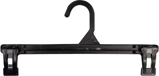 Изображение Drebju pakaramie ar klipsiem 2 gab. plastmasas Noir 30x1 75x14 5cm melni 8000303317777