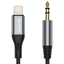 Изображение Dudao Dudao audio cable Lightning - mini jack 3.5mm 1m gray (L11PRO)