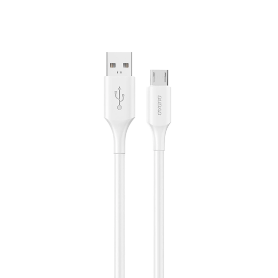 Picture of Dudao Dudao L2SM USB-A / micro USB 6A cable 1.2 m - white