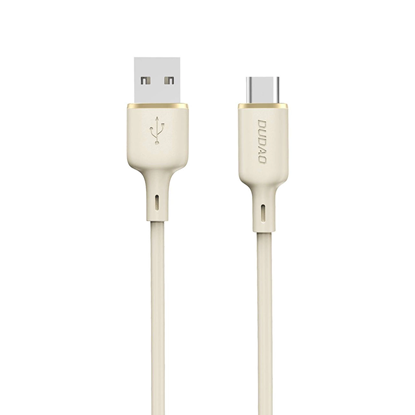 Attēls no Dudao Dudao L7SC USB-A - USB-C cable 5A 1m - beige