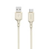 Picture of Dudao Dudao L7SC USB-A - USB-C cable 5A 1m - beige